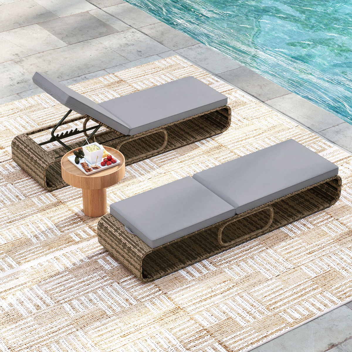 Gultas 185 x 65 x 26-86 cm 2