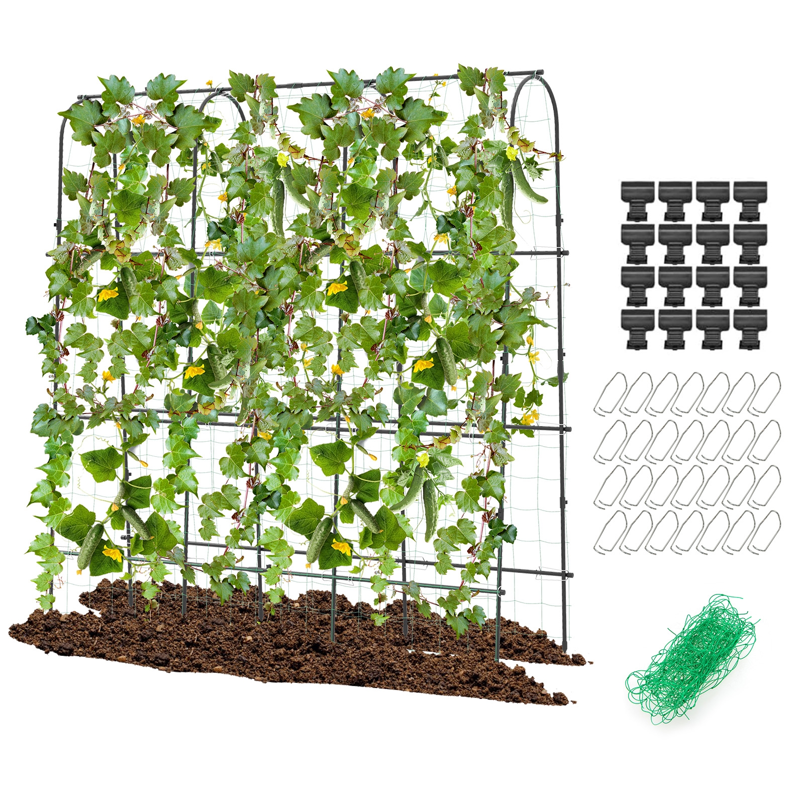 Sodo arka 180 x 32–65 x 180 cm