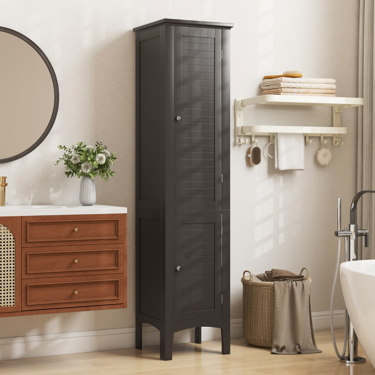 Vannas istabas skapis 37 x 37 x 160 cm