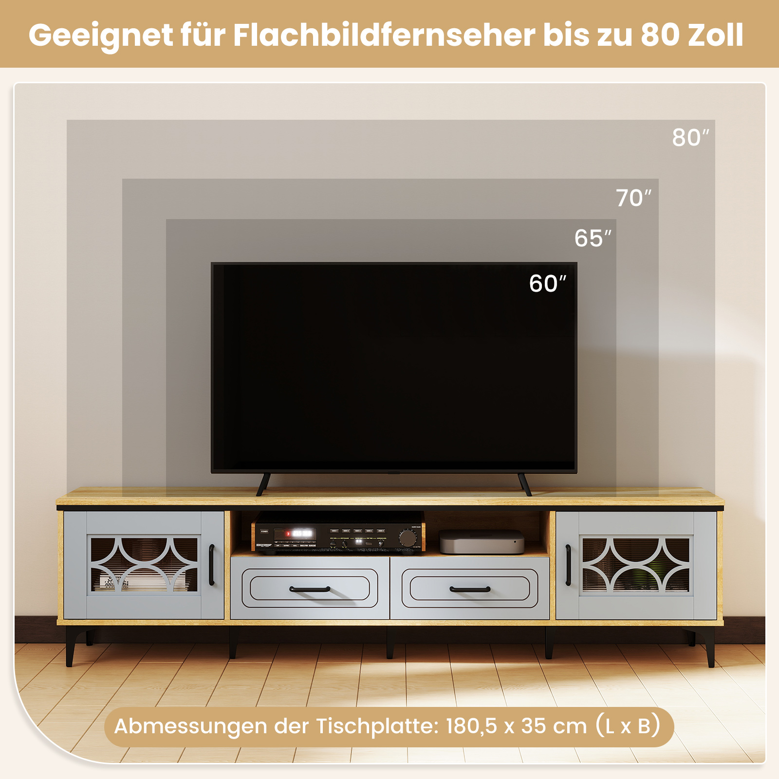 TV staliukas 180.5 cm 2