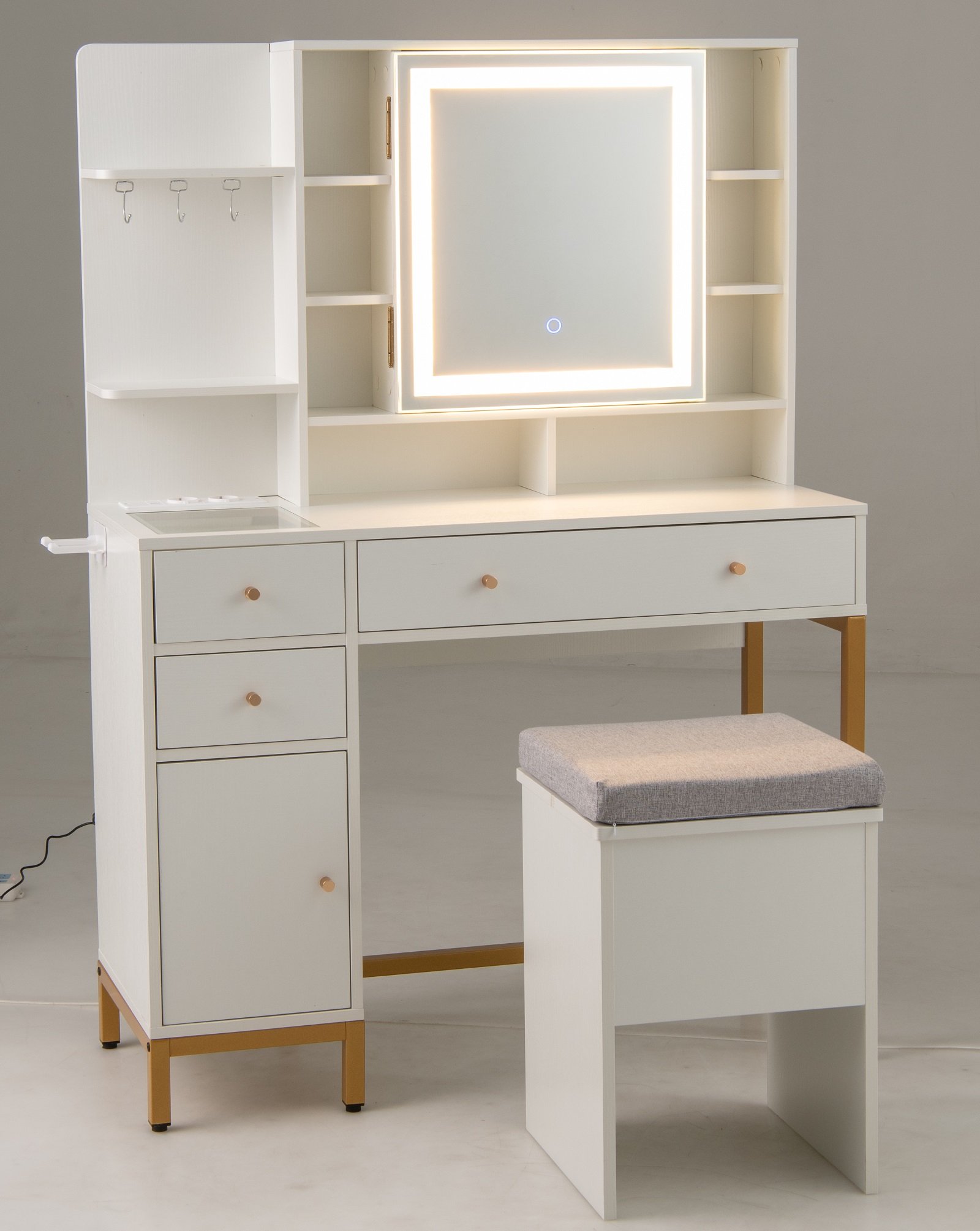 Kosmetikos staliukas 98×40×138,5 cm 1 vnt.