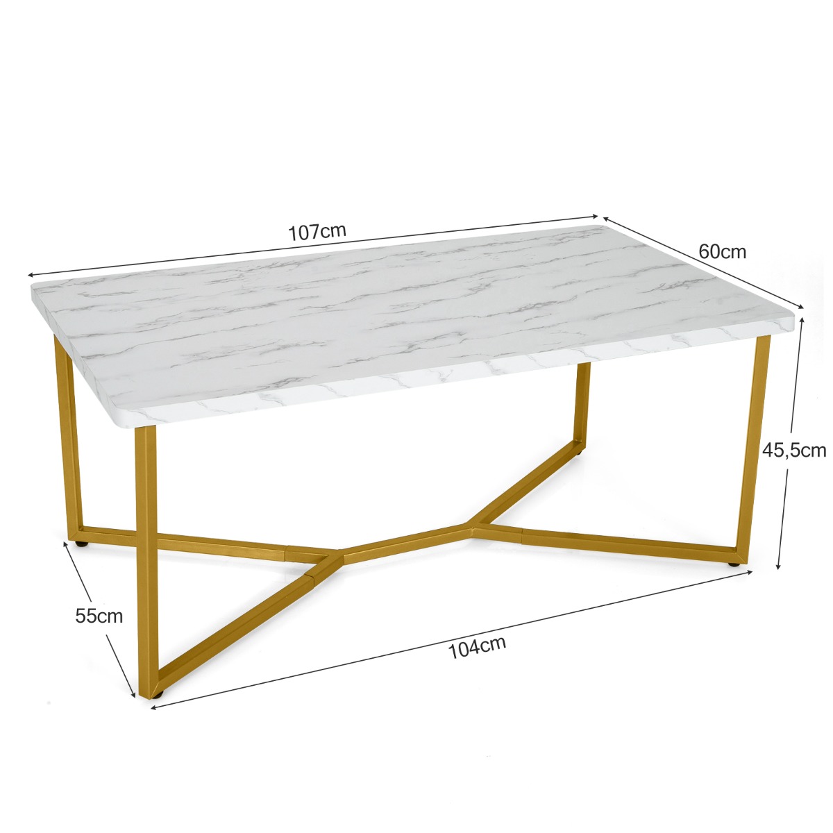 Kavos staliukas 106.7 x 61 x 45.7 cm 3