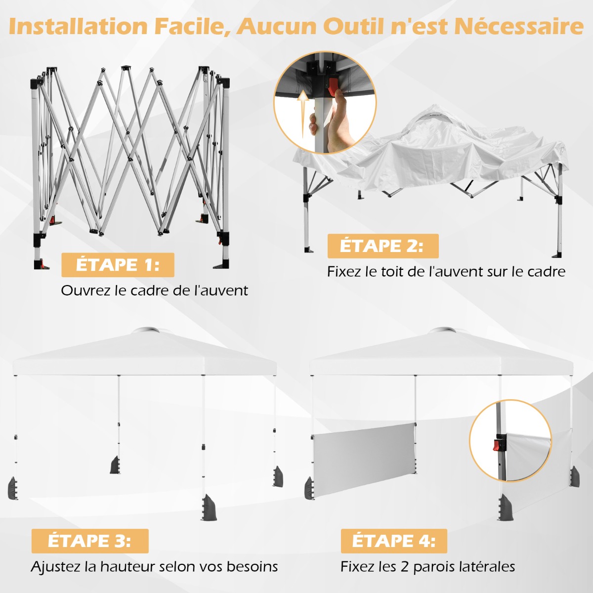 Paviljonas 300 x 300 cm 3
