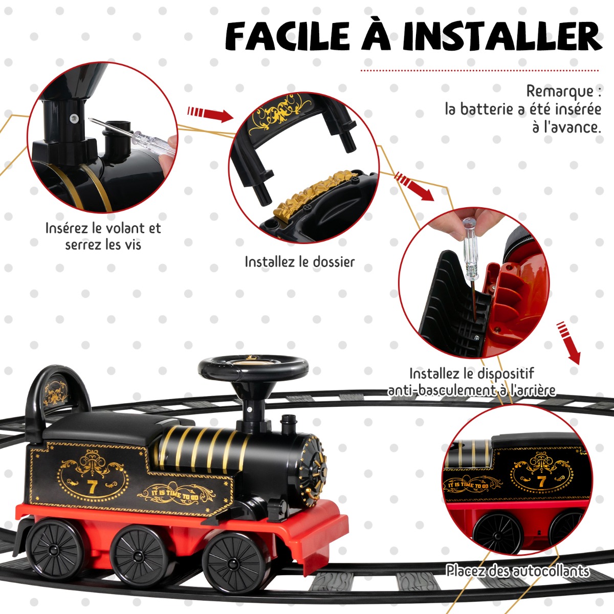 Elektrinis jojamas traukinukas 2