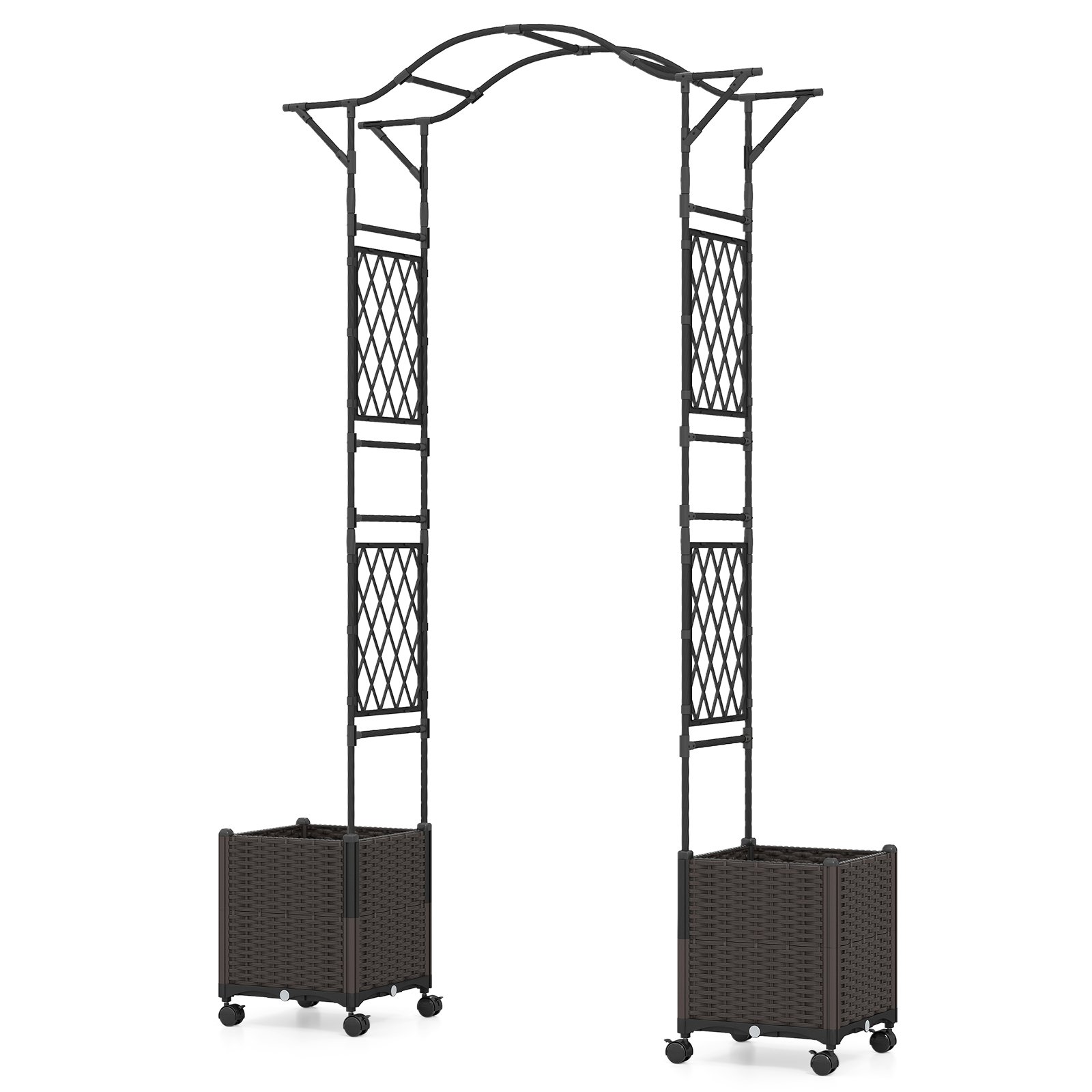 Sodo arka su 2 vazonais 207 x 250 cm 3