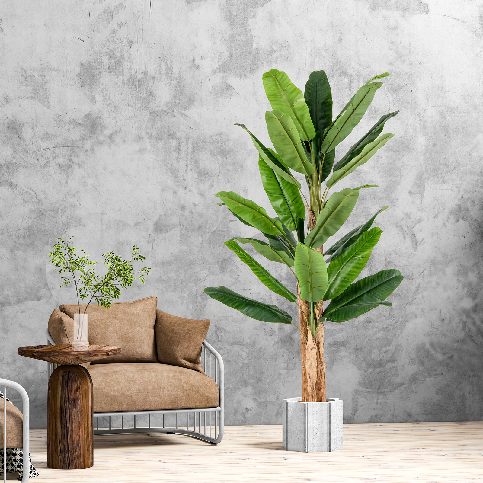 Dirbtinis bananmedis 195.6 cm 2