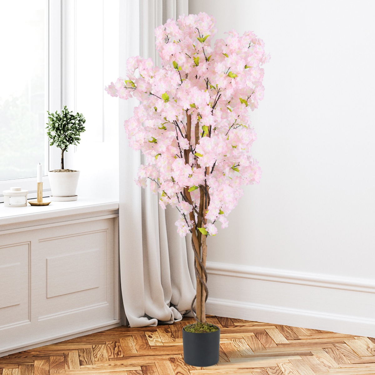 Dirbtinis vyšnios žiedų medis 152.4 cm 2 vnt. 2