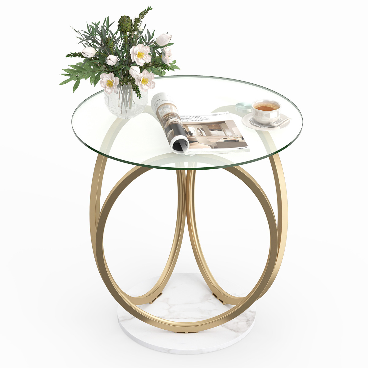 Kavos staliukas 60 x 60 x 61.5 cm 3