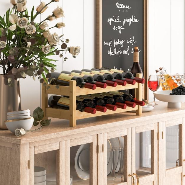 Vyno lentyna 62 x 24 x 25 cm 12 butelių 2