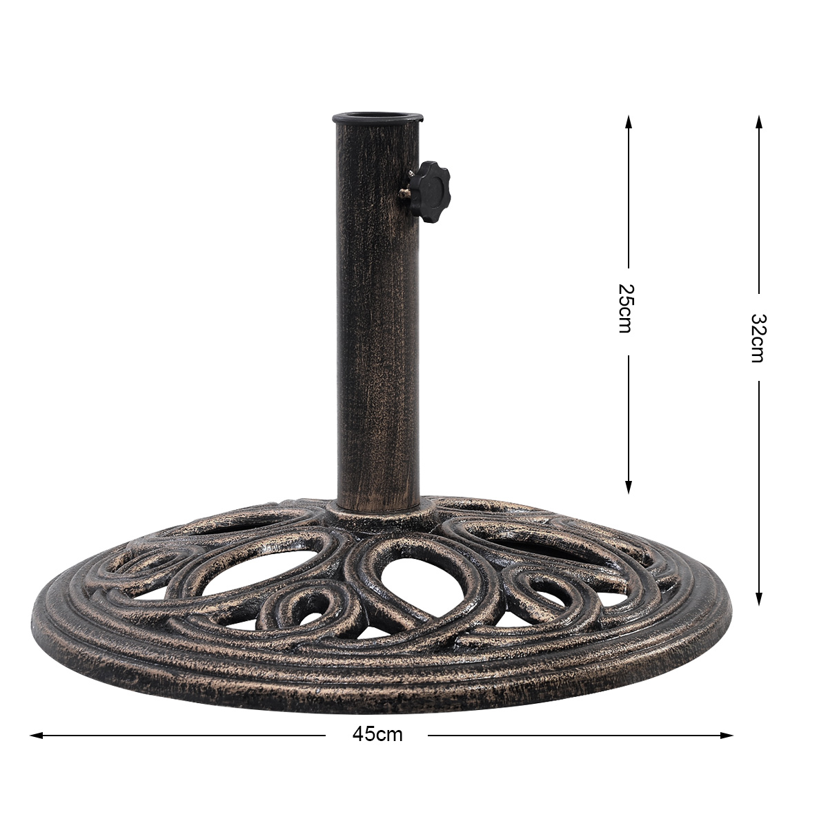 Skėčio pagrindas 45.1 cm 3
