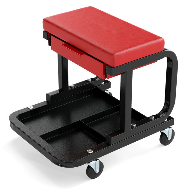 Mechaniko kėdutė raudona 3