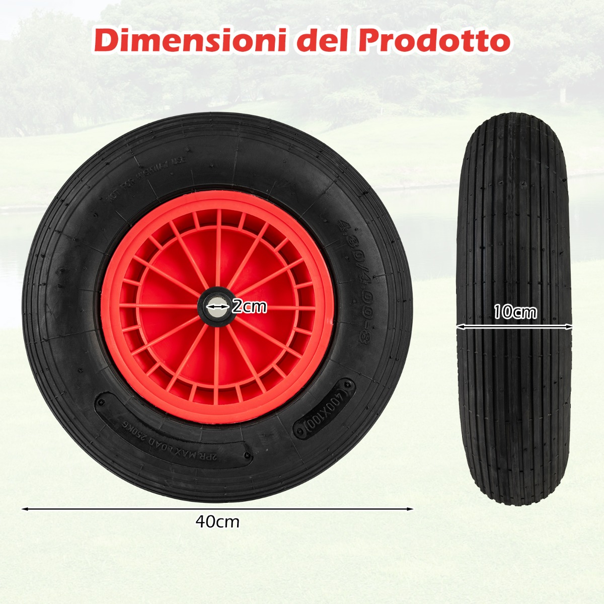 Ratai 40 cm 2 vnt. 3