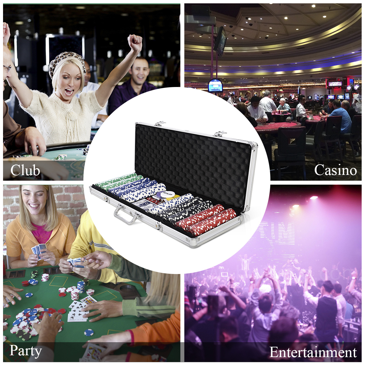 Pokerio rinkinys 500 vnt. 2