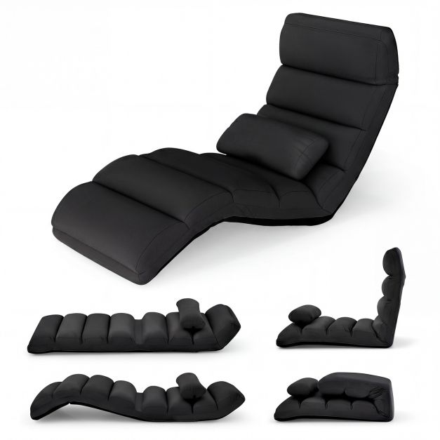 Sulankstoma grindų sofa 172 x 55 x 20 cm 2