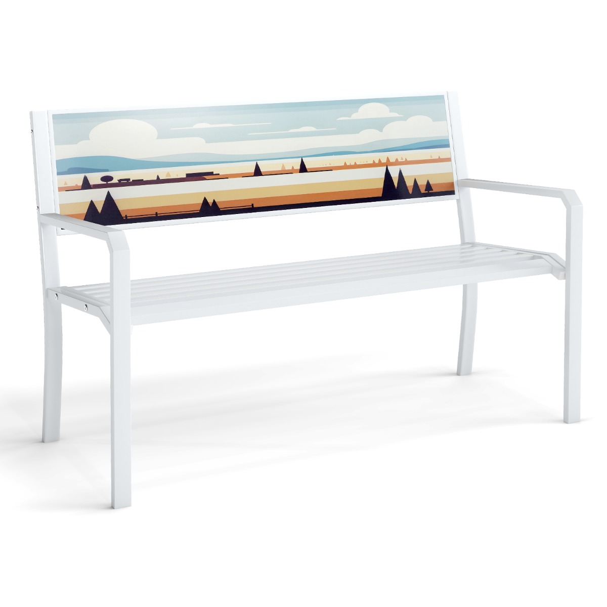 Sodo suolas 128 x 53 x 81,5 cm