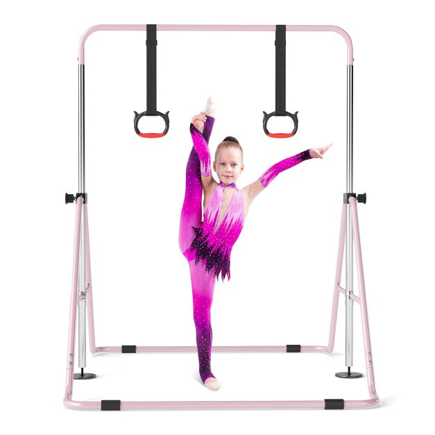 Gimnastikos skersinis rožinis 3