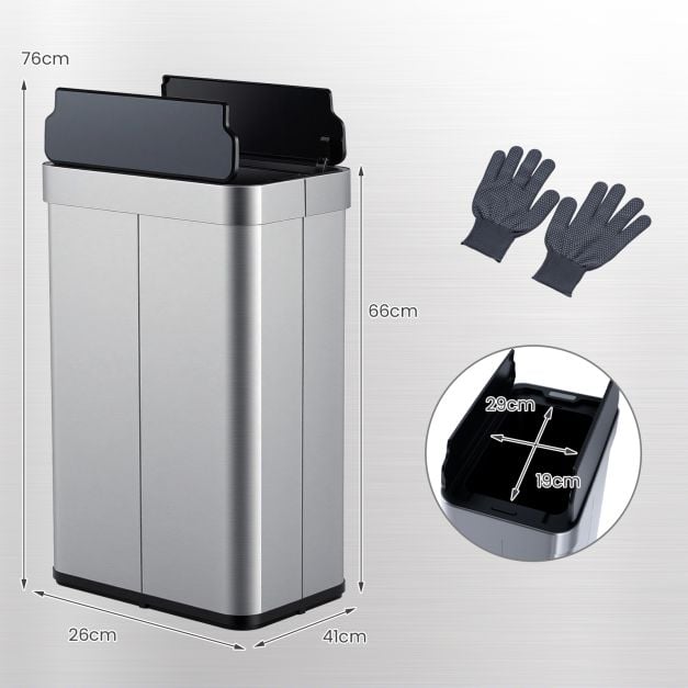 Šiukšliadėžė 60.6 l 2