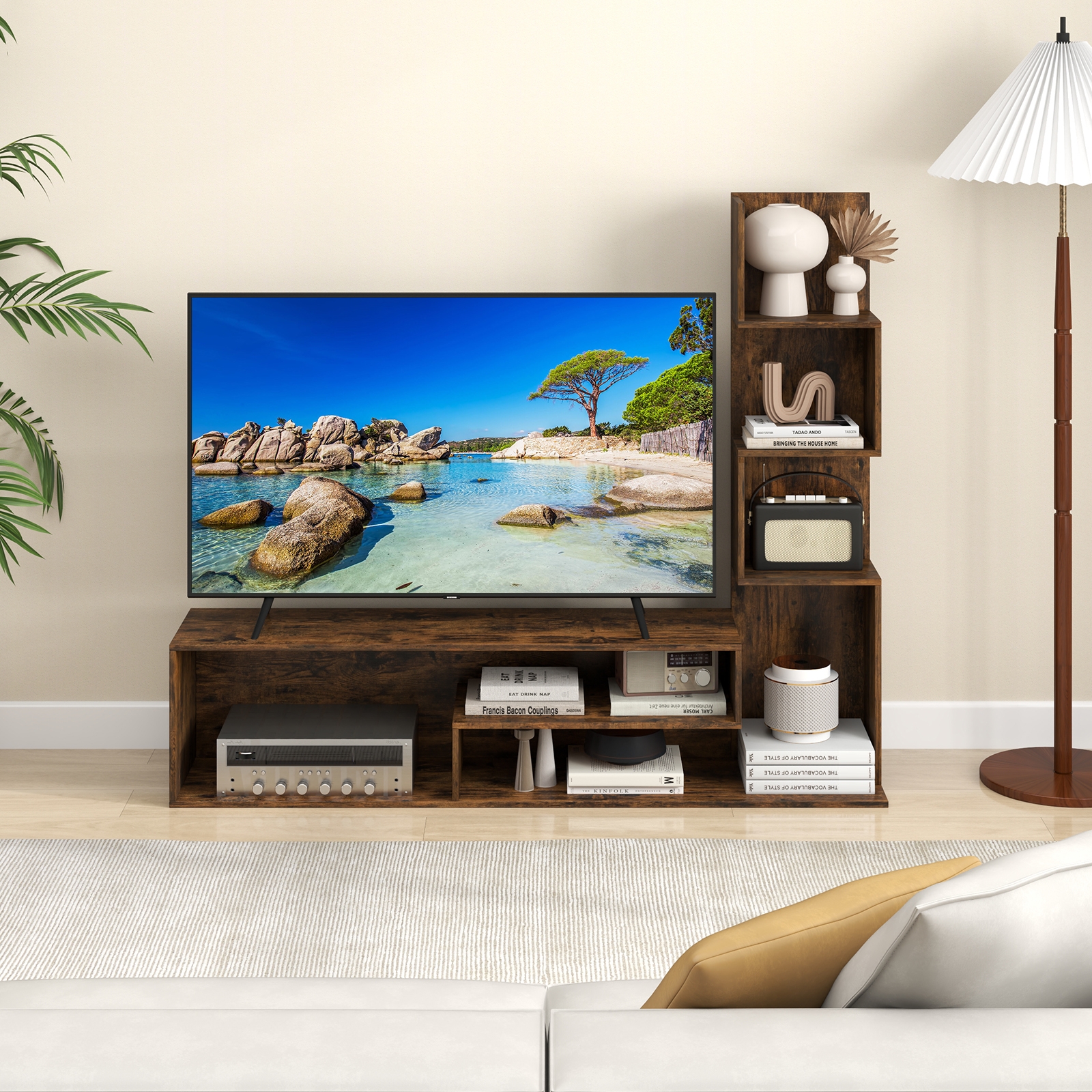 TV stovas 145 x 30 x 121 cm
