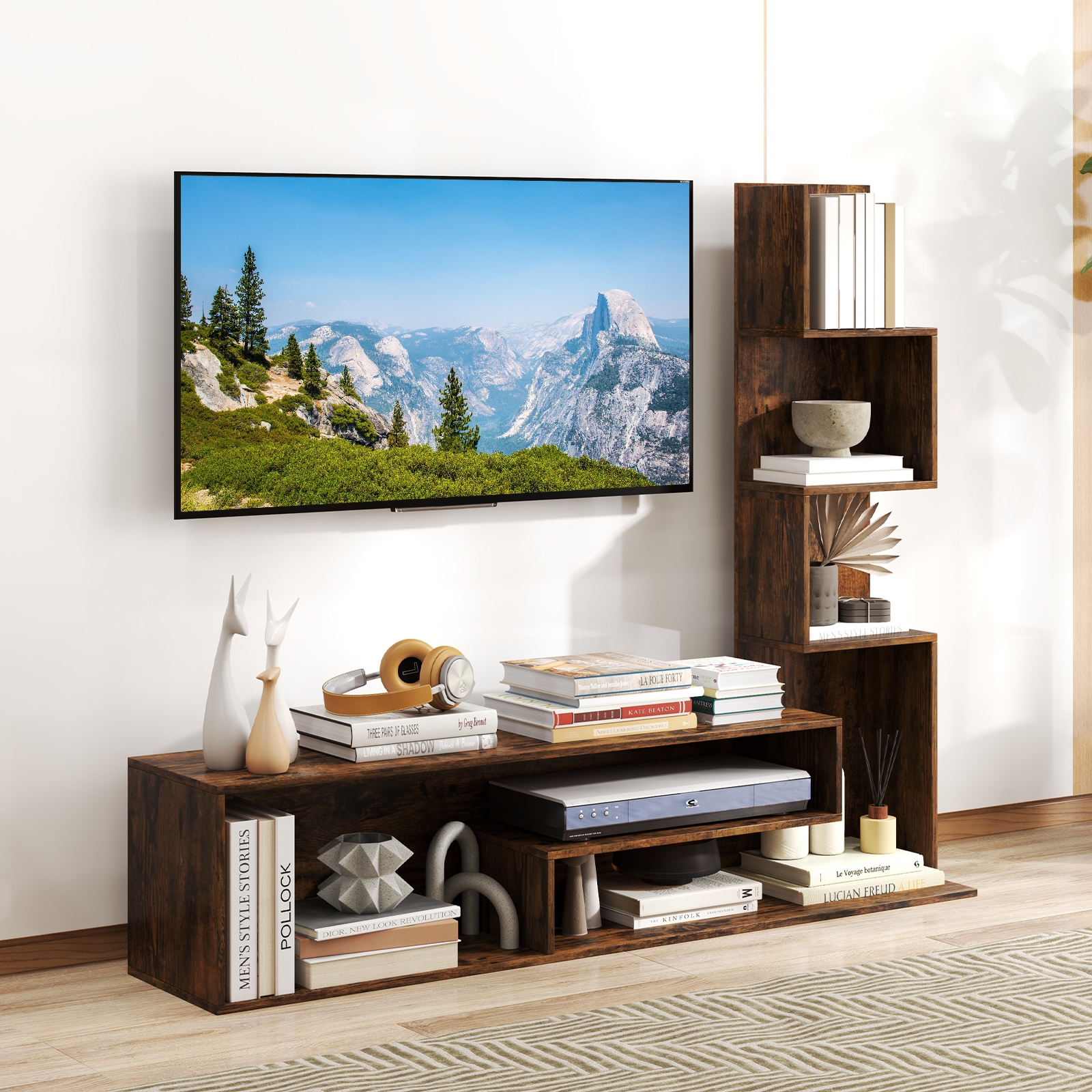 TV stovas 145 x 30 x 121 cm 2