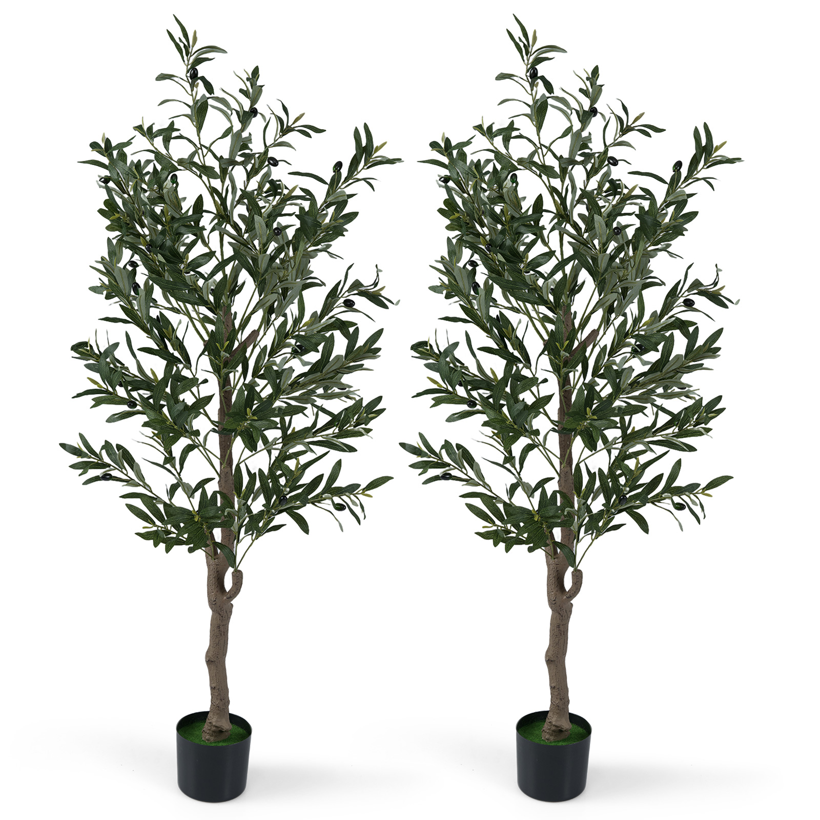 Dirbtinis alyvmedis 150 cm 2 vnt.