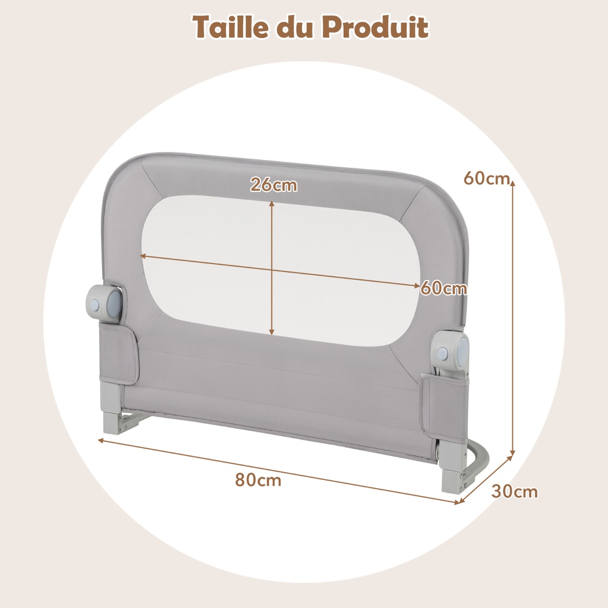 Lovos apsauga 80 cm 3
