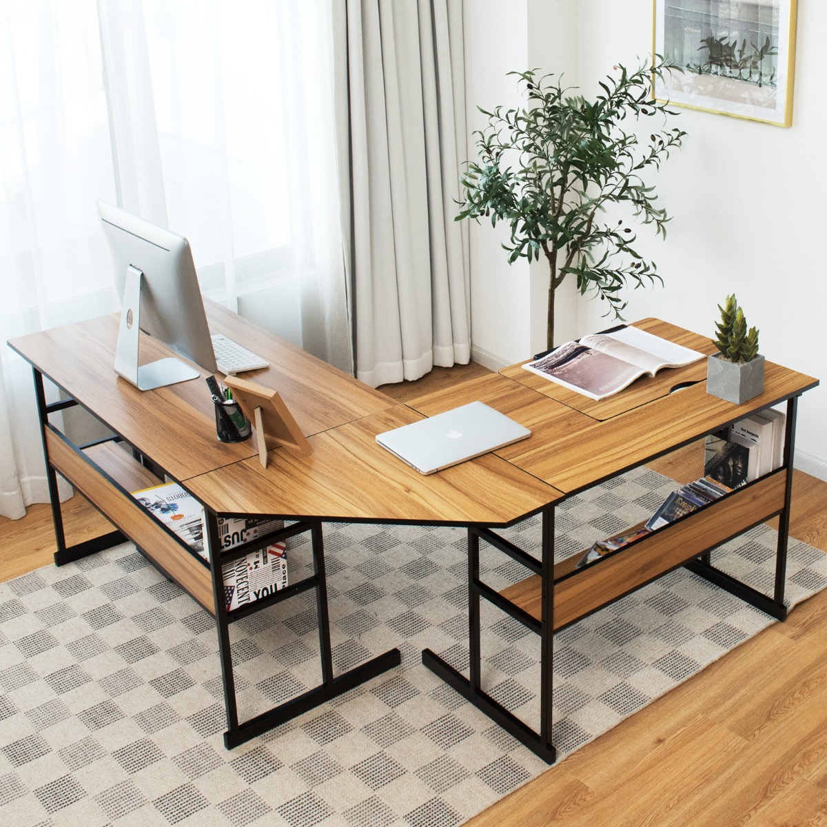 L formos stalas 170 x 150 x 75 cm