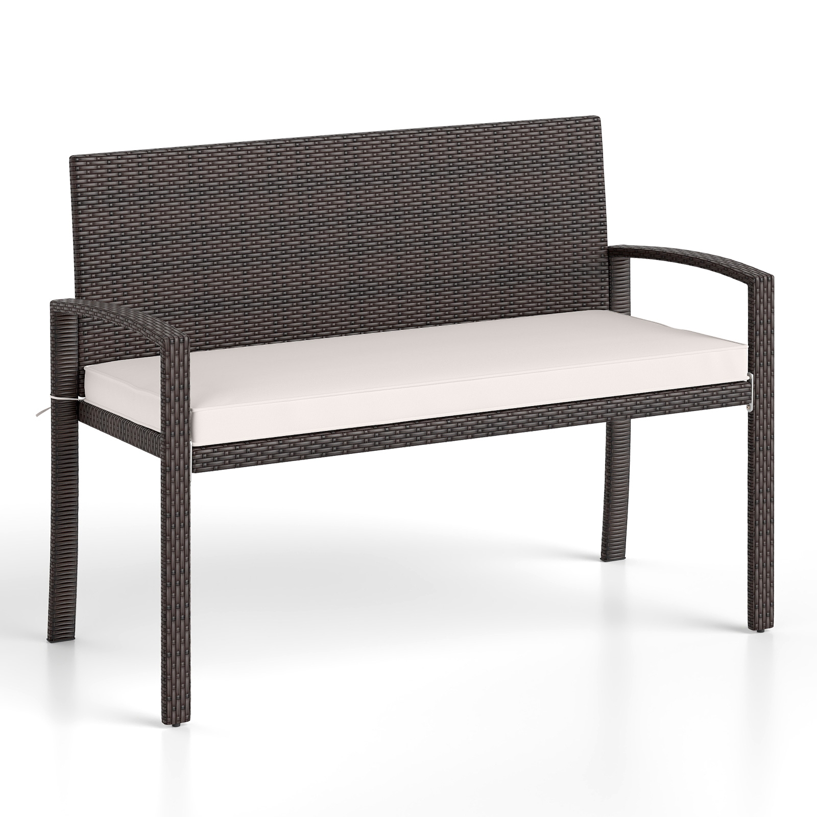 Pintinė sofa ruda 2 vietų