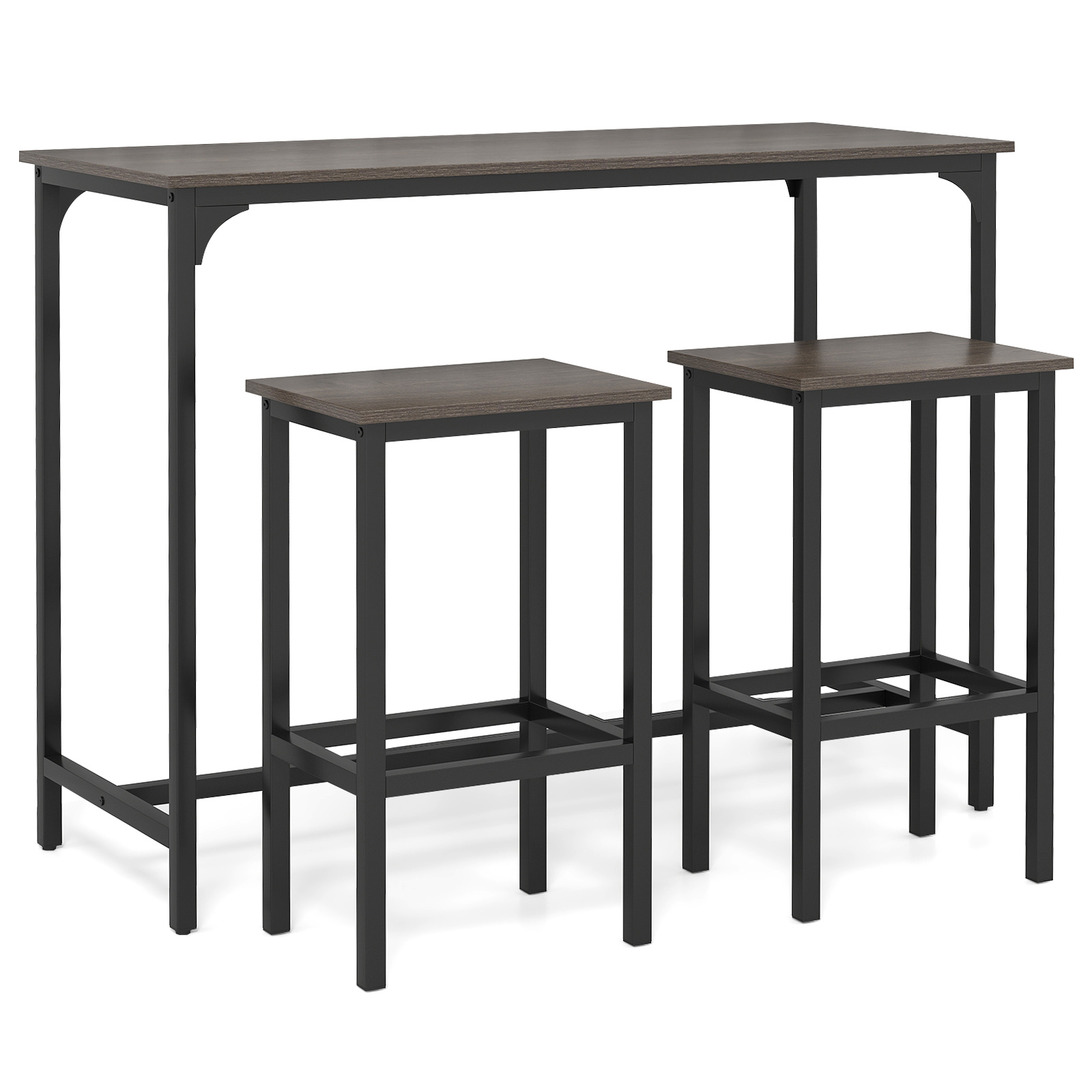 Baro stalo komplektas 120 x 48 x 91 cm 3 vnt.