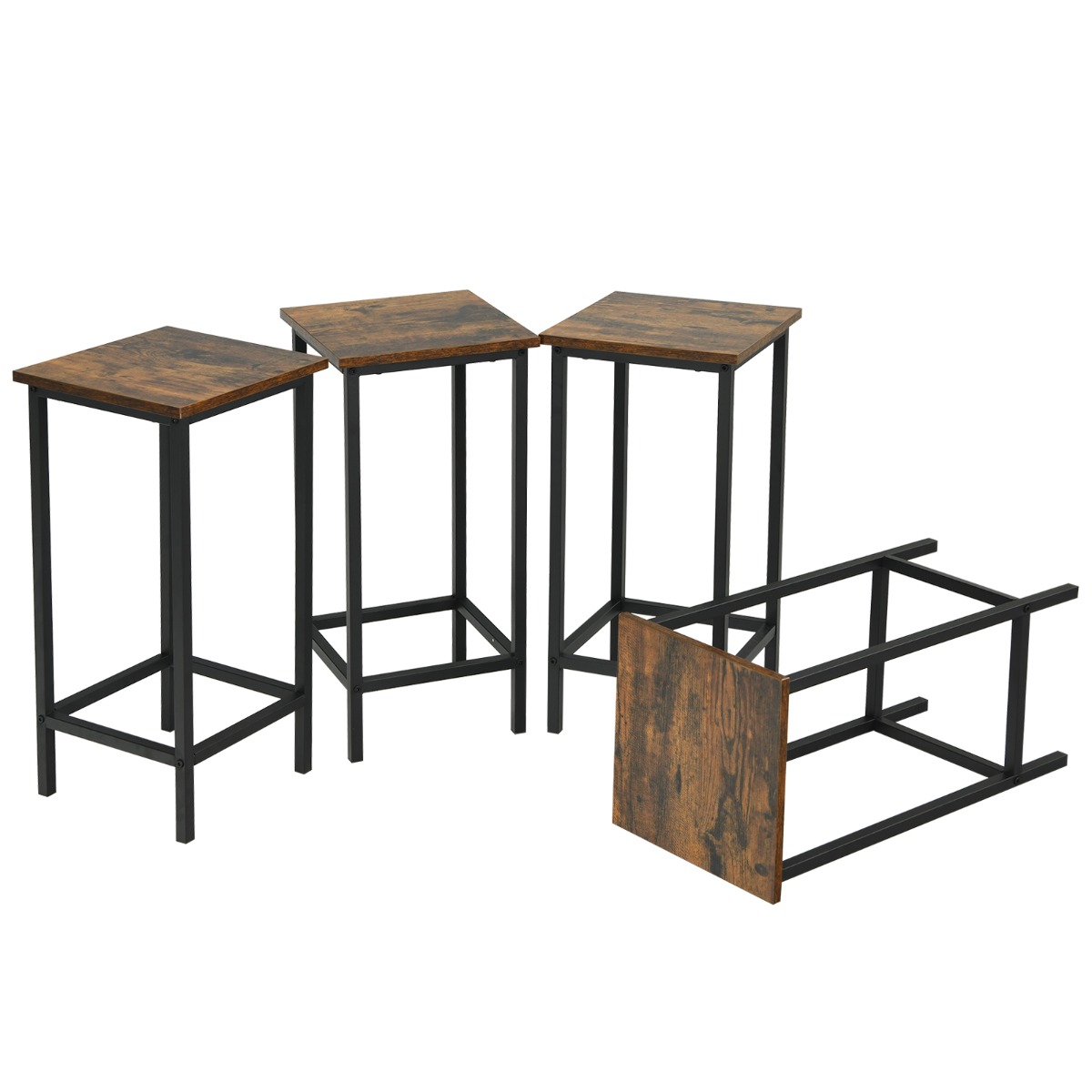 Baro kėdė 72 cm 4 vnt. 3