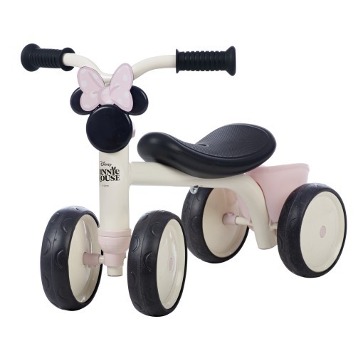 Retro stiliaus dviratukas su minnie pelės licencija