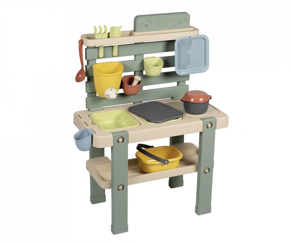 Vaikiška sodo virtuvė smoby life mud kitchen