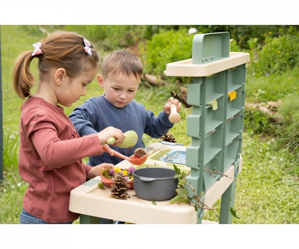 Vaikiška sodo virtuvė smoby life mud kitchen