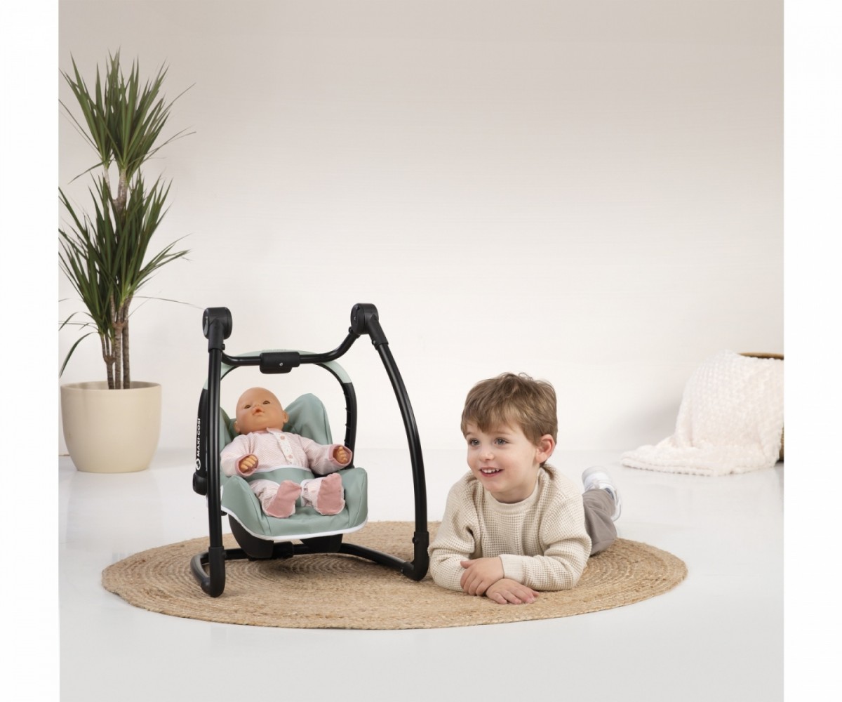 Rinkinys lėlei smoby maxi cosi quinny 3in1 baby carrier rocker