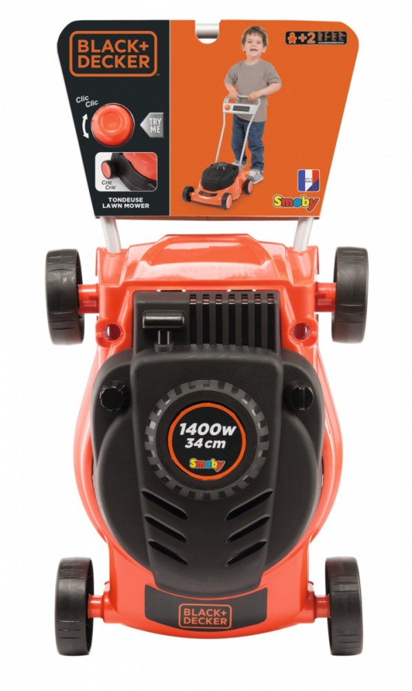 Vaikiška žoliapjovė smoby black & decker