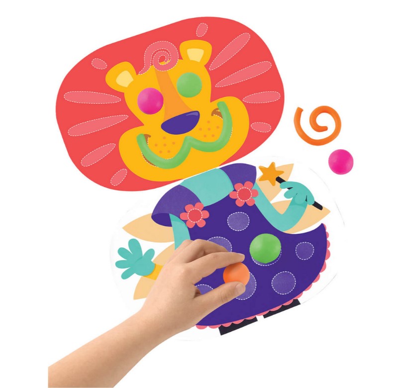Lipdymo masės rinkinys maped creativ early age
