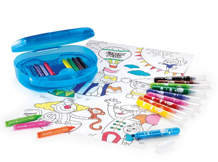 Piešimo reikmenų rinkinys maped colorpeps