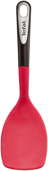 Špachtelė - tefal - ingenio wood - silikoninė - raudona - lanksti