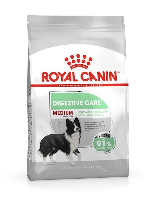 Royal canin vidutinių veislių šunims su jautriu virškinimu medium digestive care, 3 kg