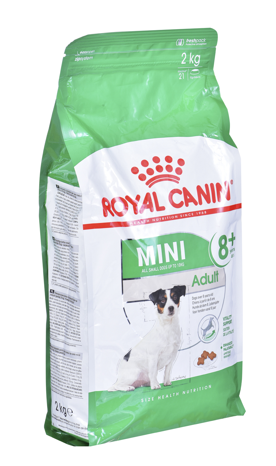 Royal canin mažų veislių senjorams mini adult +8, 2 kg