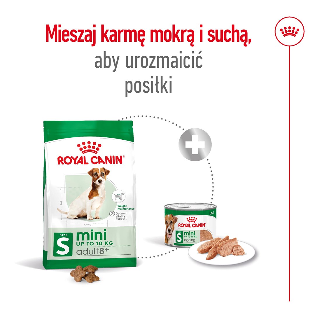 Royal canin mažų veislių senjorams mini adult +8, 2 kg