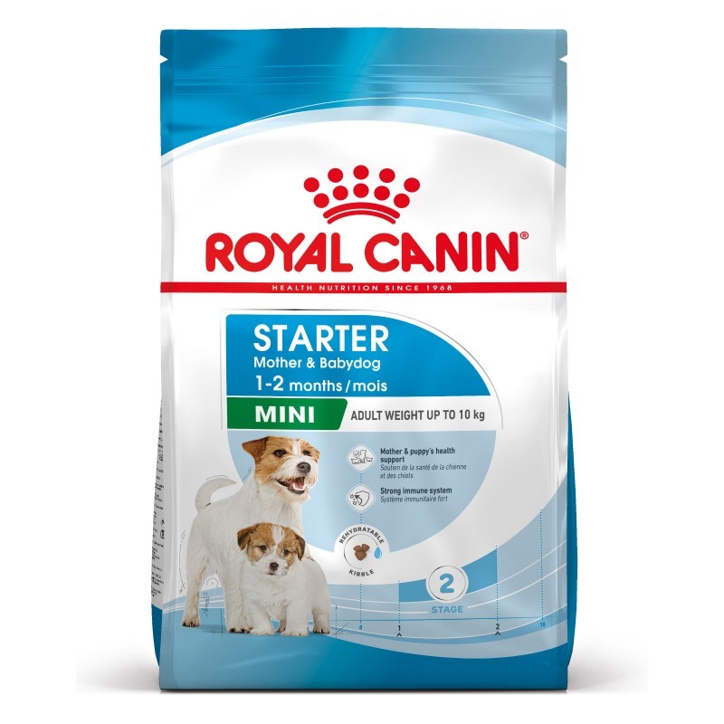 Royal canin nėščioms ir žindančioms kalėms mini starter mother&babydog, 4 kg