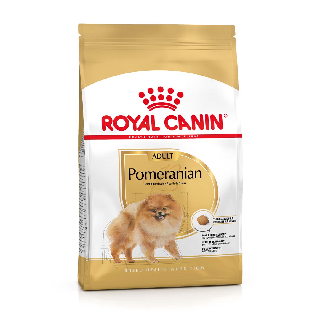 Royal canin pomeranian adult suaugusių miniatiūrinių špicų veislės šunims, 3 kg