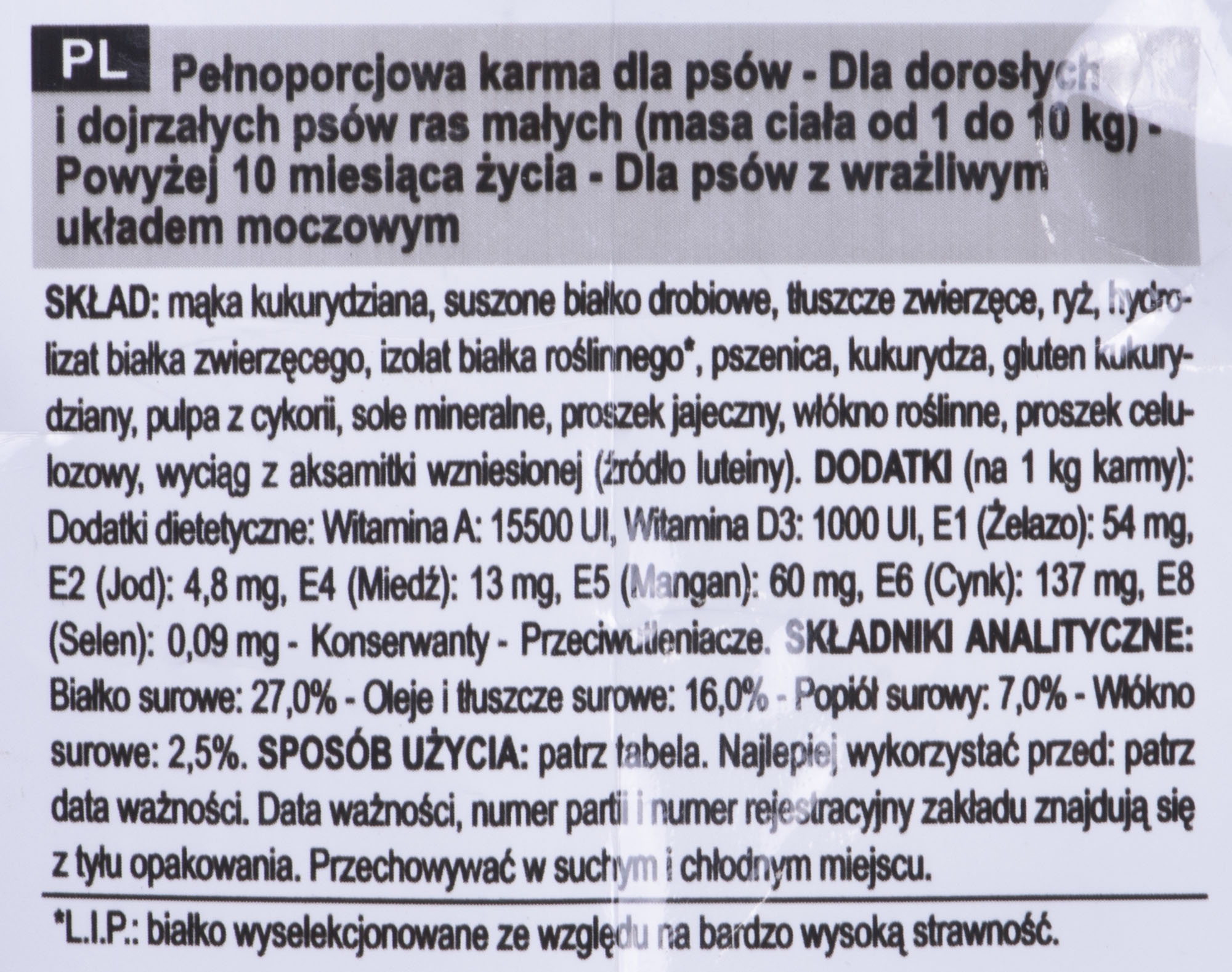Royal canin jautrią šlapimo takų sistemą turintiems šunims mini urinary care, 1kg