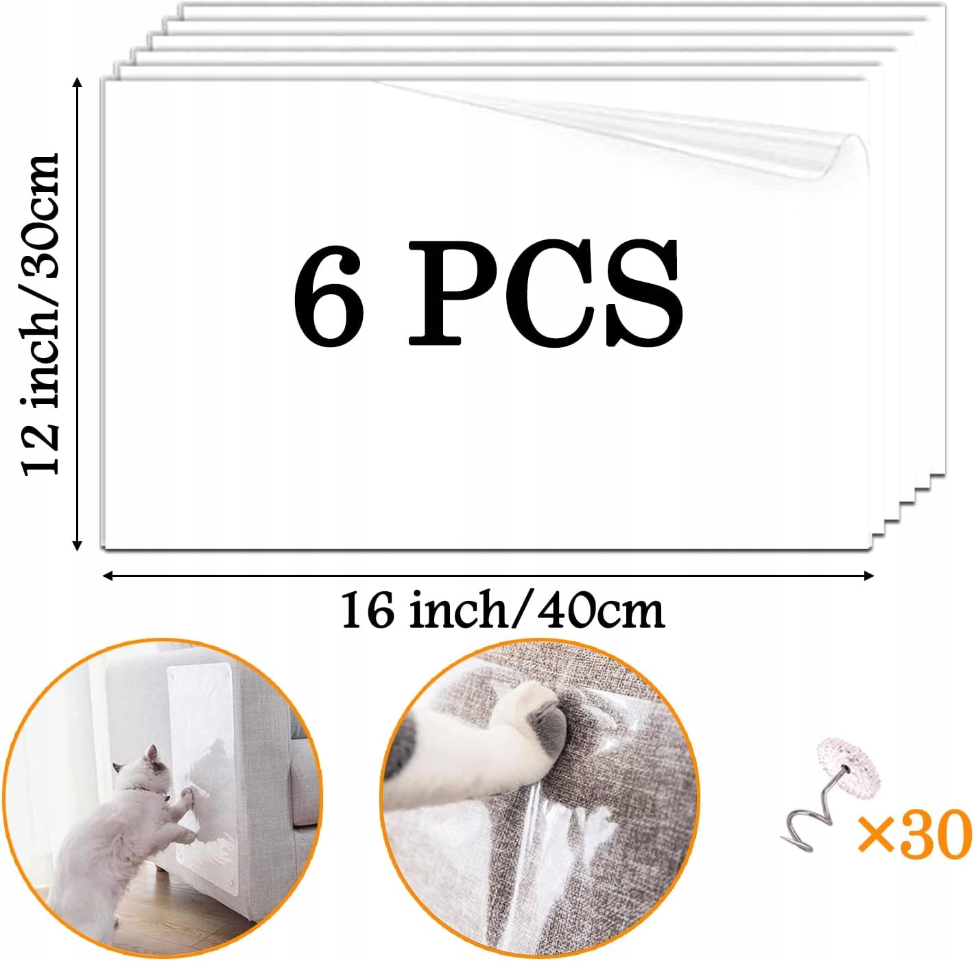 Apsauginis dangalas sofai 45*30cm, 6vnt.