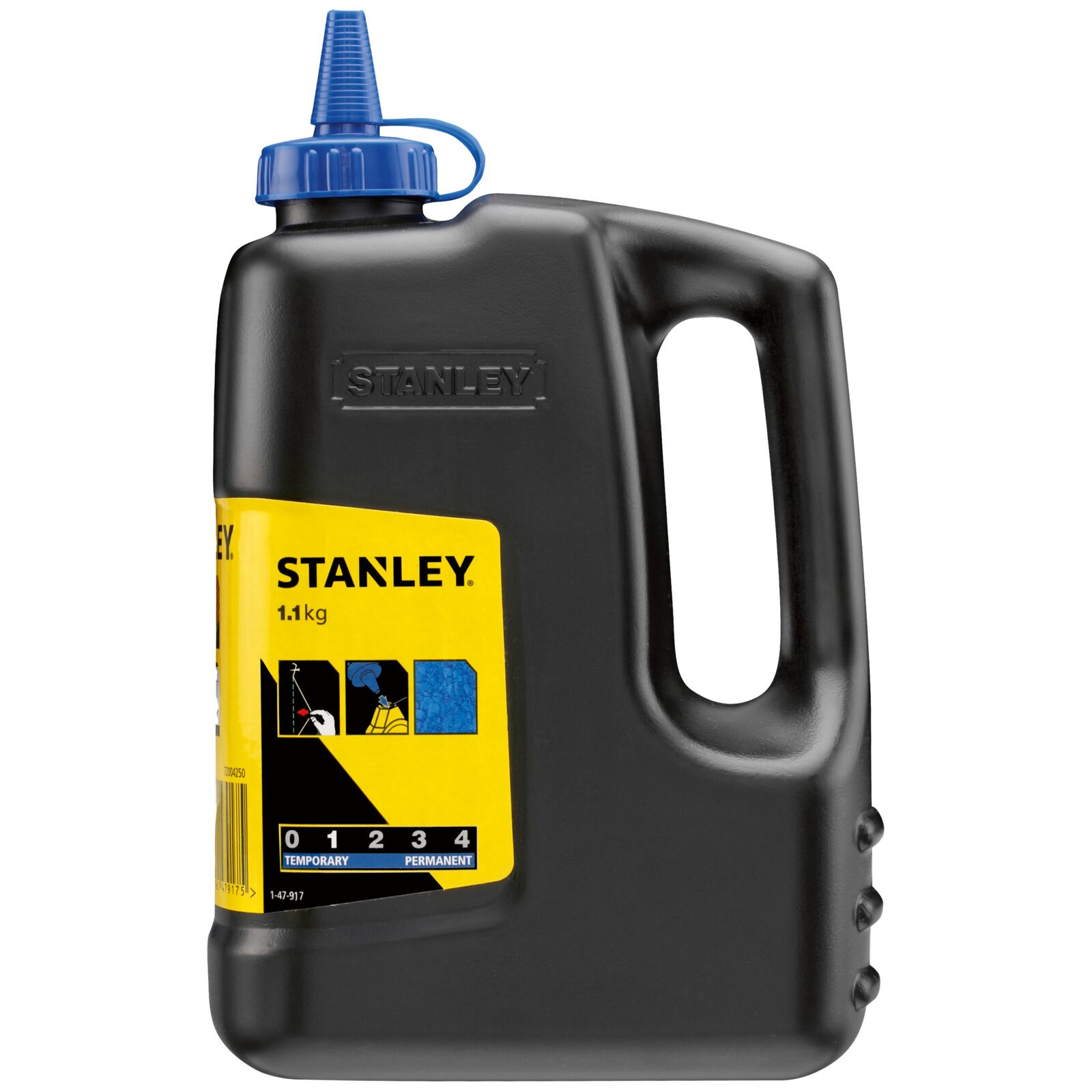 Kreidos papildymas stanley 1-47-917, 1,0 kg / 2,5 svaro, mėlyna