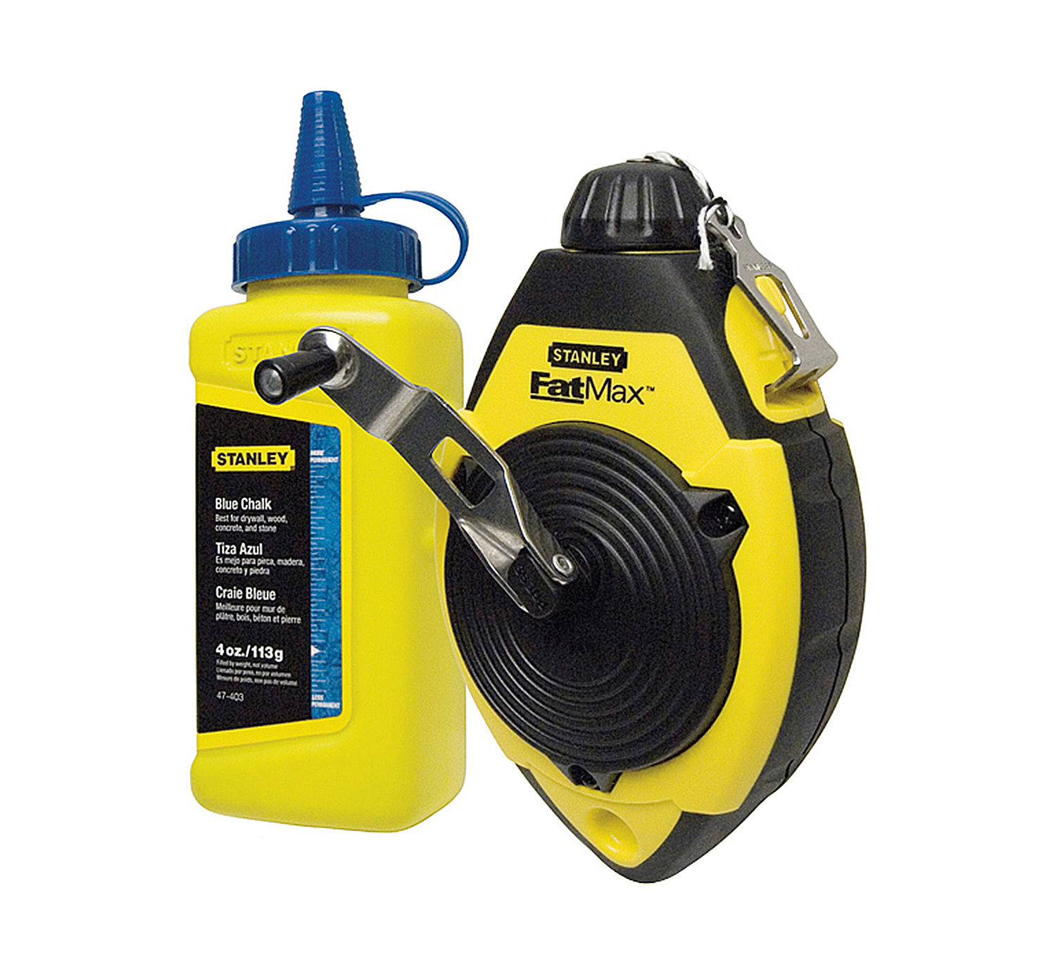 Stanley 333350-stx fat max chalk line rinkinys 0-47-681
