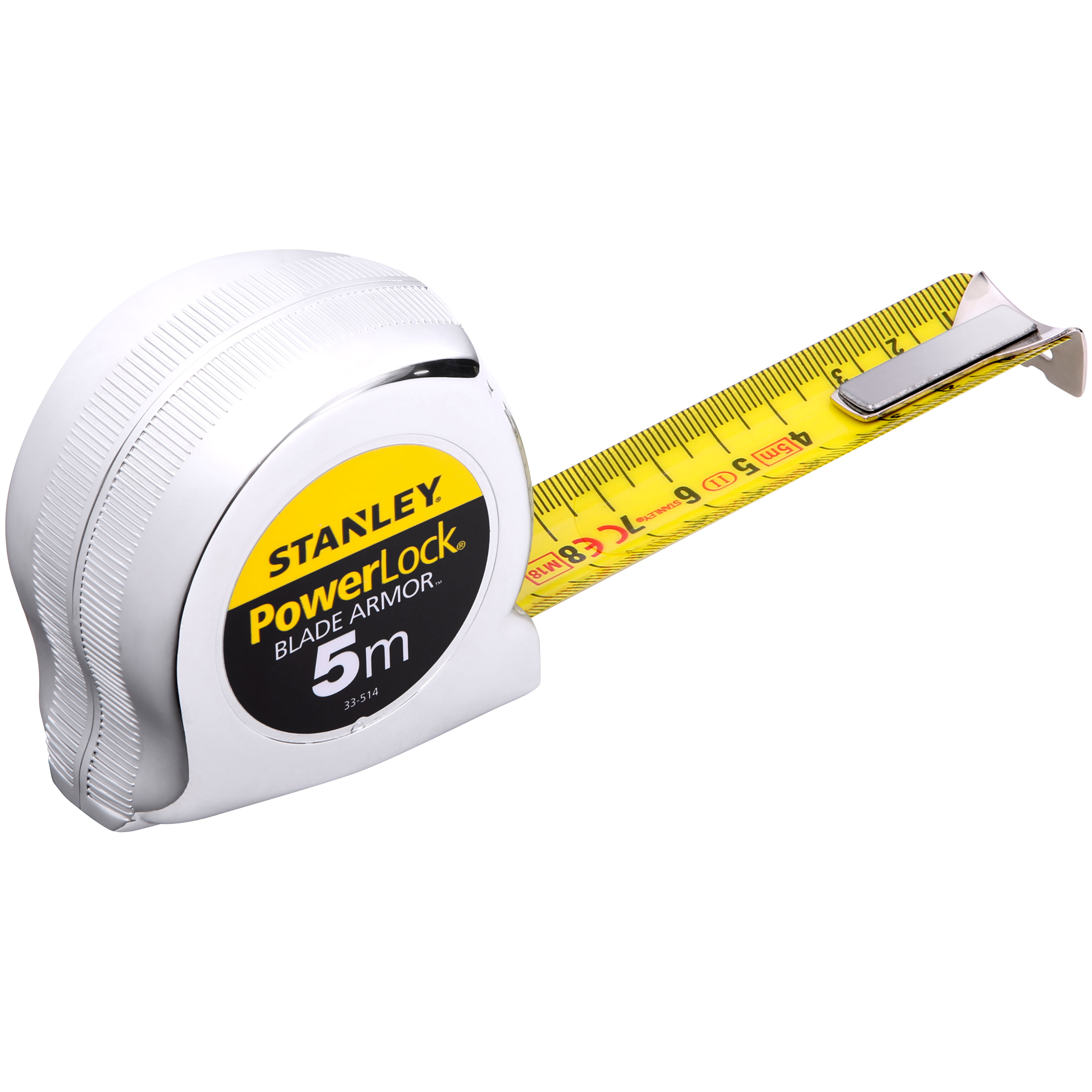 Ruletė stanley powerlock blade armor 5 m.