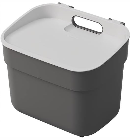 Atliekų konteineris Ready To Collect 5L tamsiai pilkas/šviesiai pilkas
