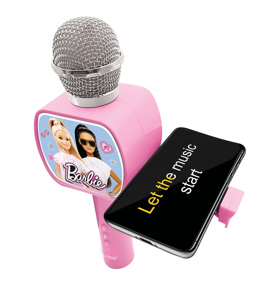 Barbie karaokės mikrofonas mic240bb