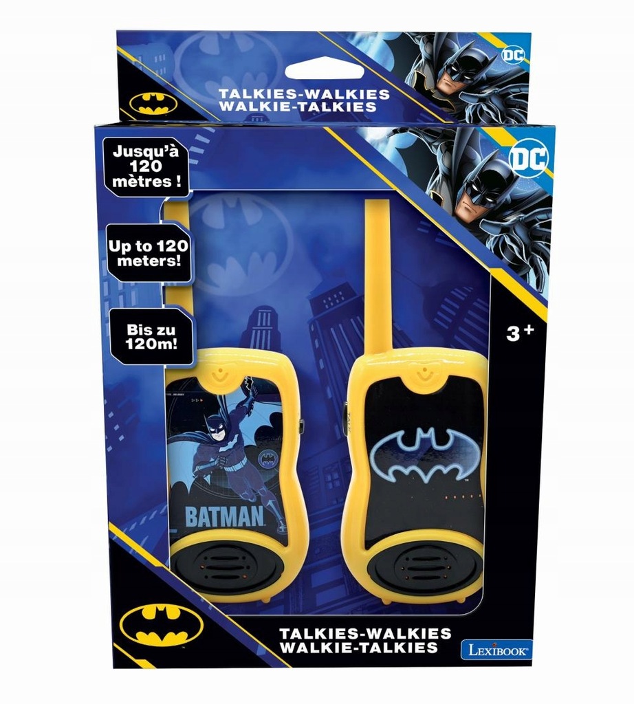 Walkie talkie racijos vaikams batman tw12bat